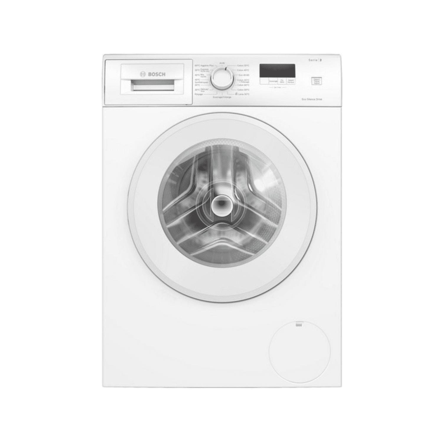 Lave-linge hublot Bosch WGE02406FR – 7 kg, 1400 tr/min, Série 2 ActiveWater Plus, Blanc