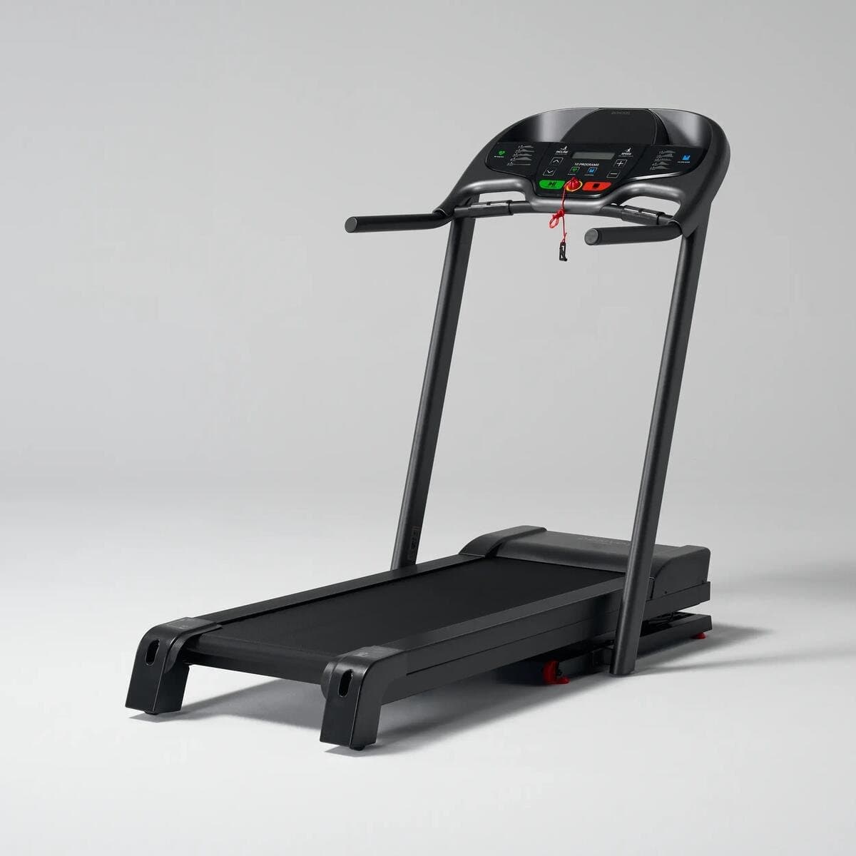 Tapis de course - DOMYOS T520B, 13 km/h, Inclinaison motorisée 10 %, 10 programmes, Pliage compact, Silencieux 57 dB