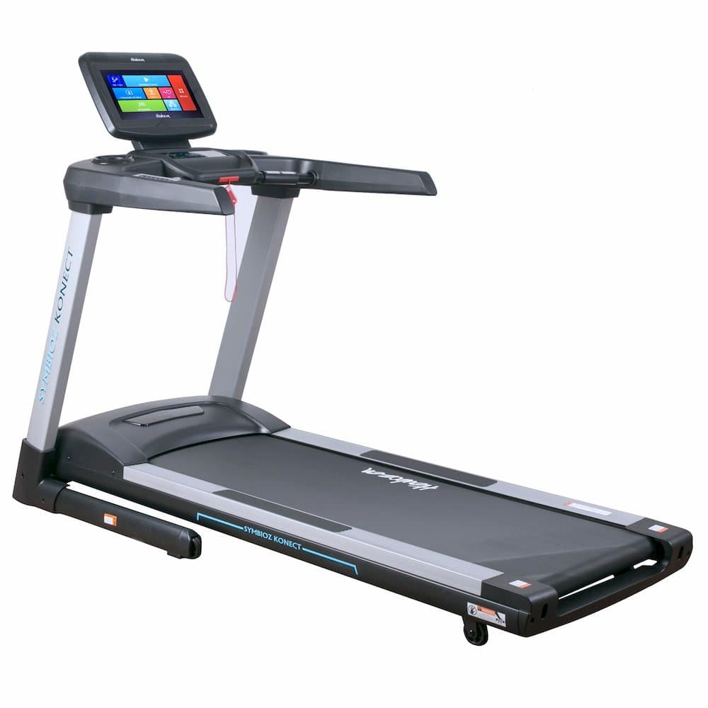 Tapis de course - HEUBOZEN Symbioz Konect, 22 km/h, Moteur 4,5 CV, Surface 152 × 52 cm, 40 programmes, Semi-pro, 160 kg